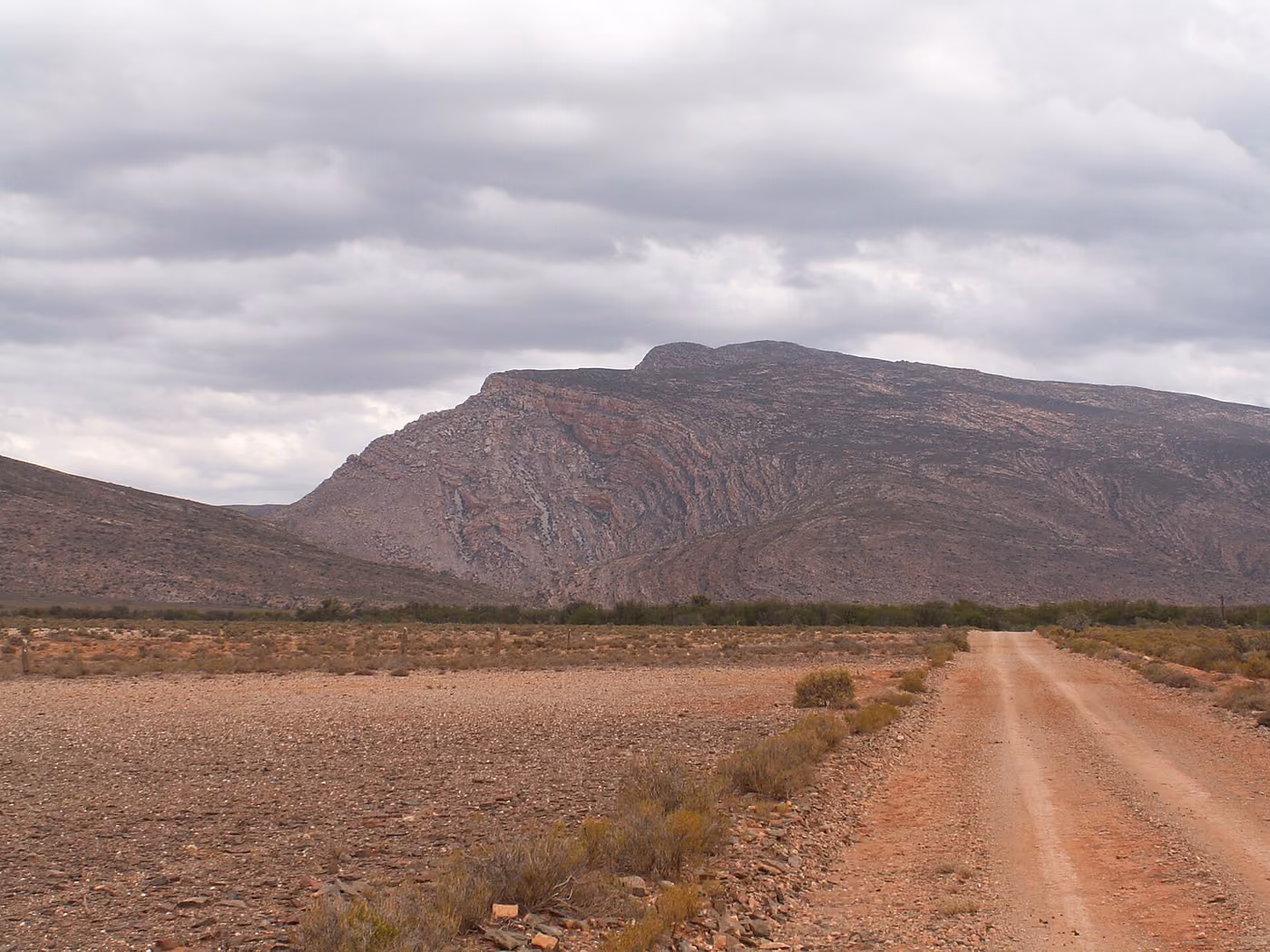 Ripio del Karoo cerca de la reserva natural de Anysberg. Foto: Winfried Bruenken, CC BY-SA 2.5